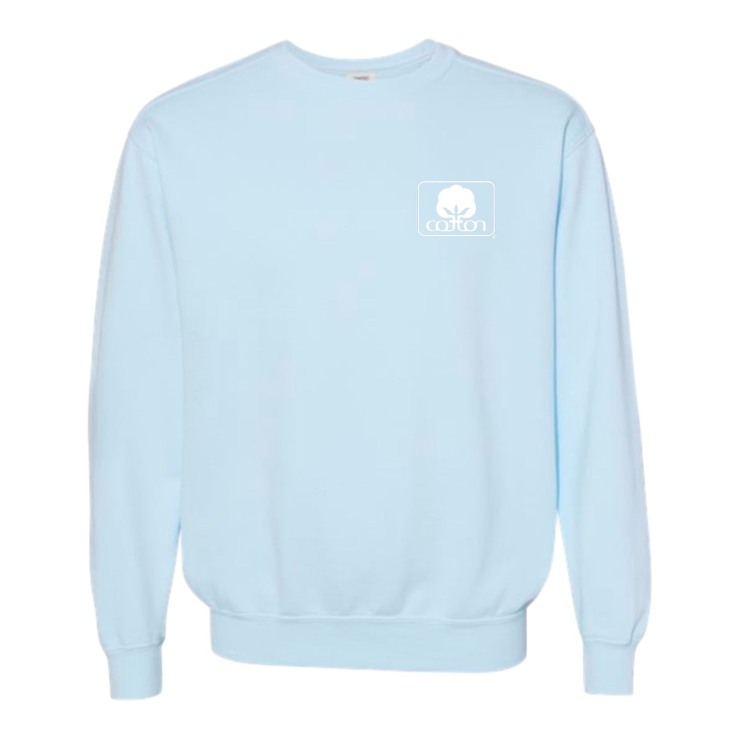 Seal of Cotton Chambray Sweatshirt