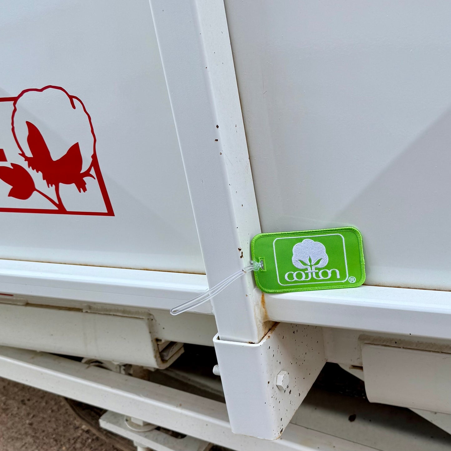 Seal of Cotton Luggage Tag