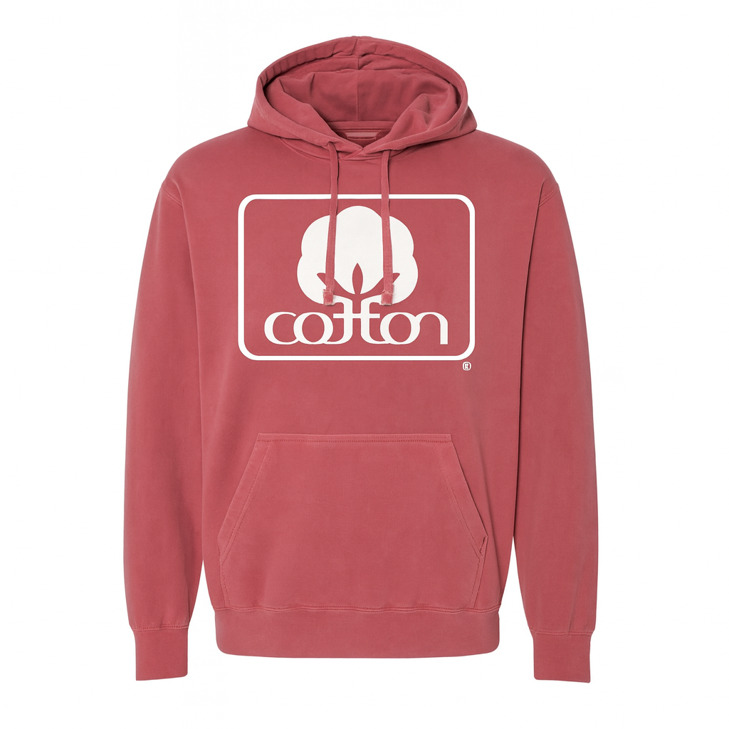 Seal of Cotton Crimson Hoodie