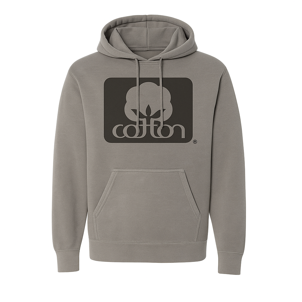 Seal of Cotton Grey Hoodie
