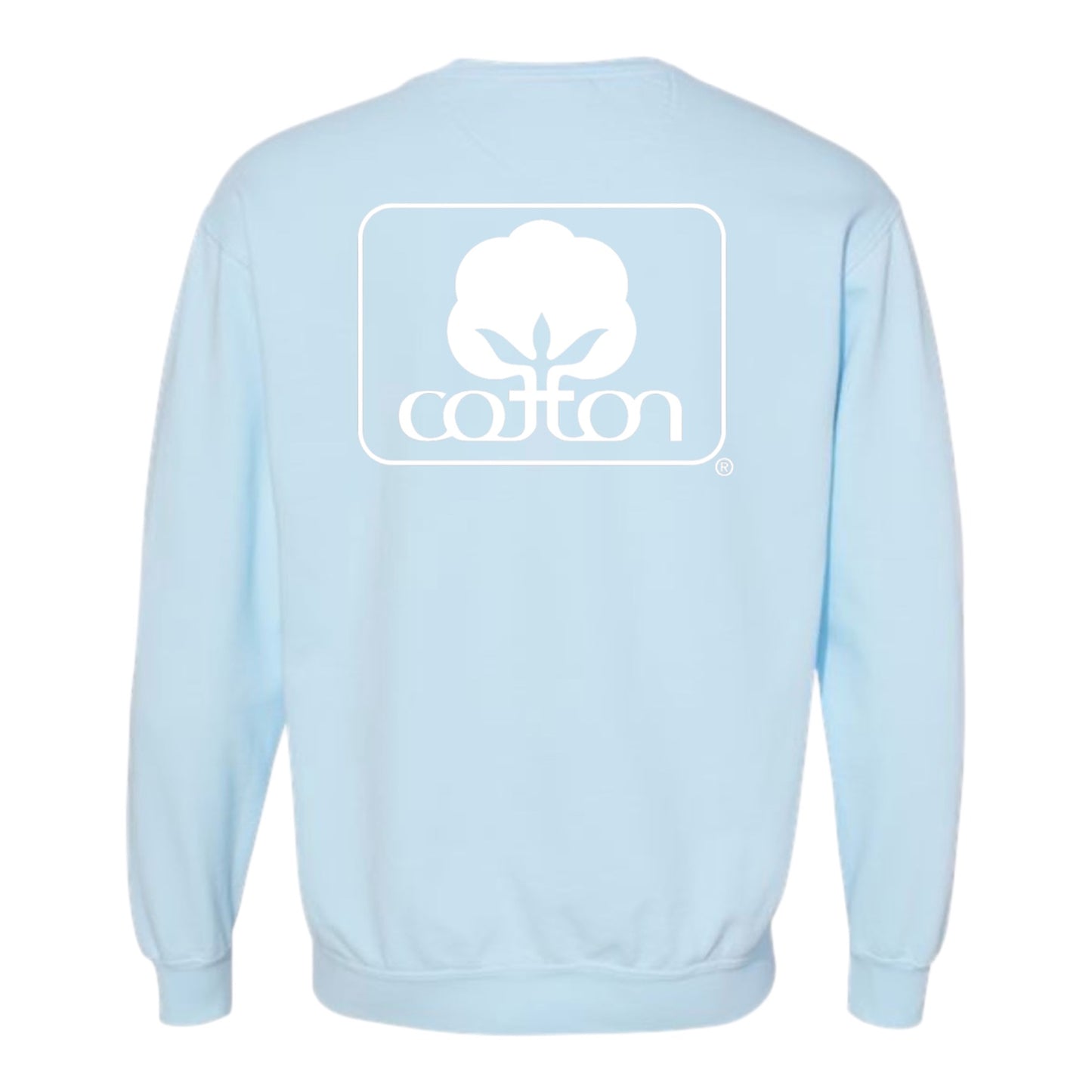 Seal of Cotton Chambray Sweatshirt