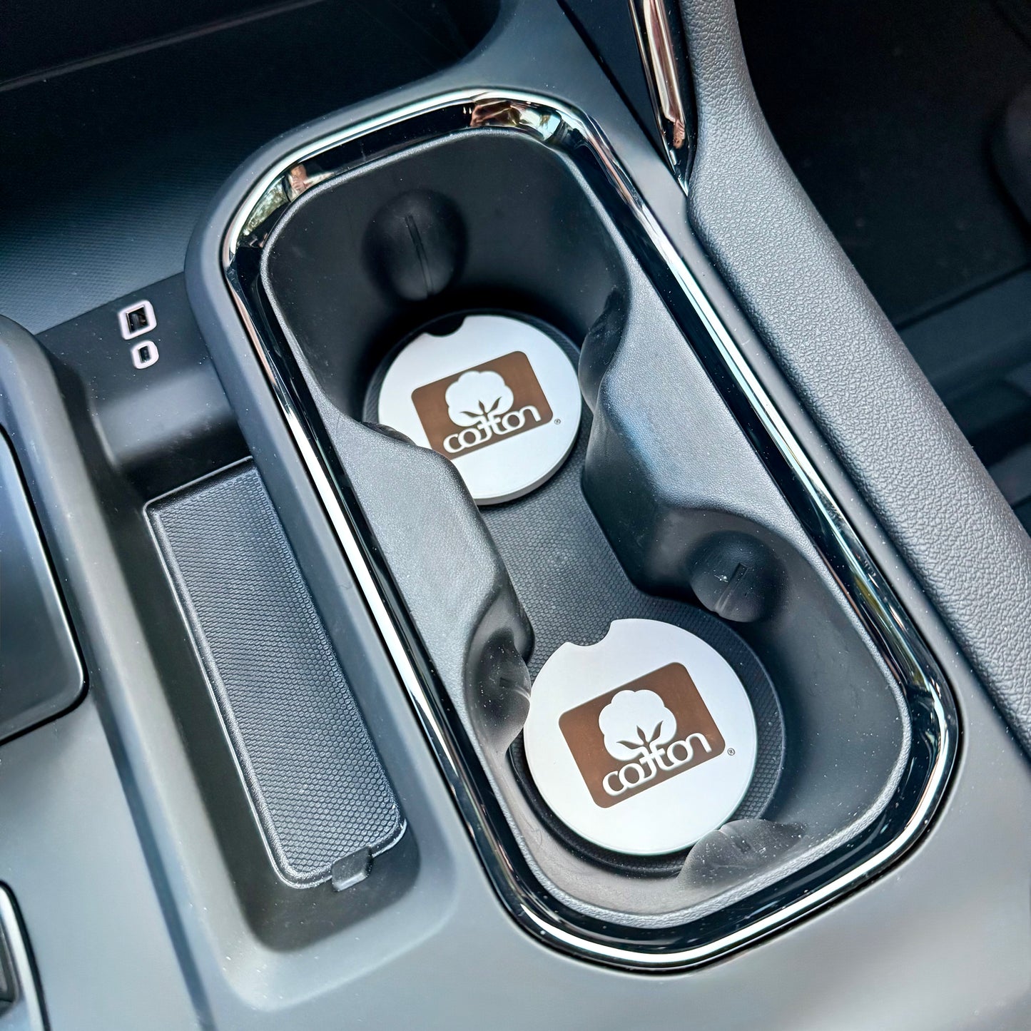 Seal of Cotton Stone Car Coaster Set