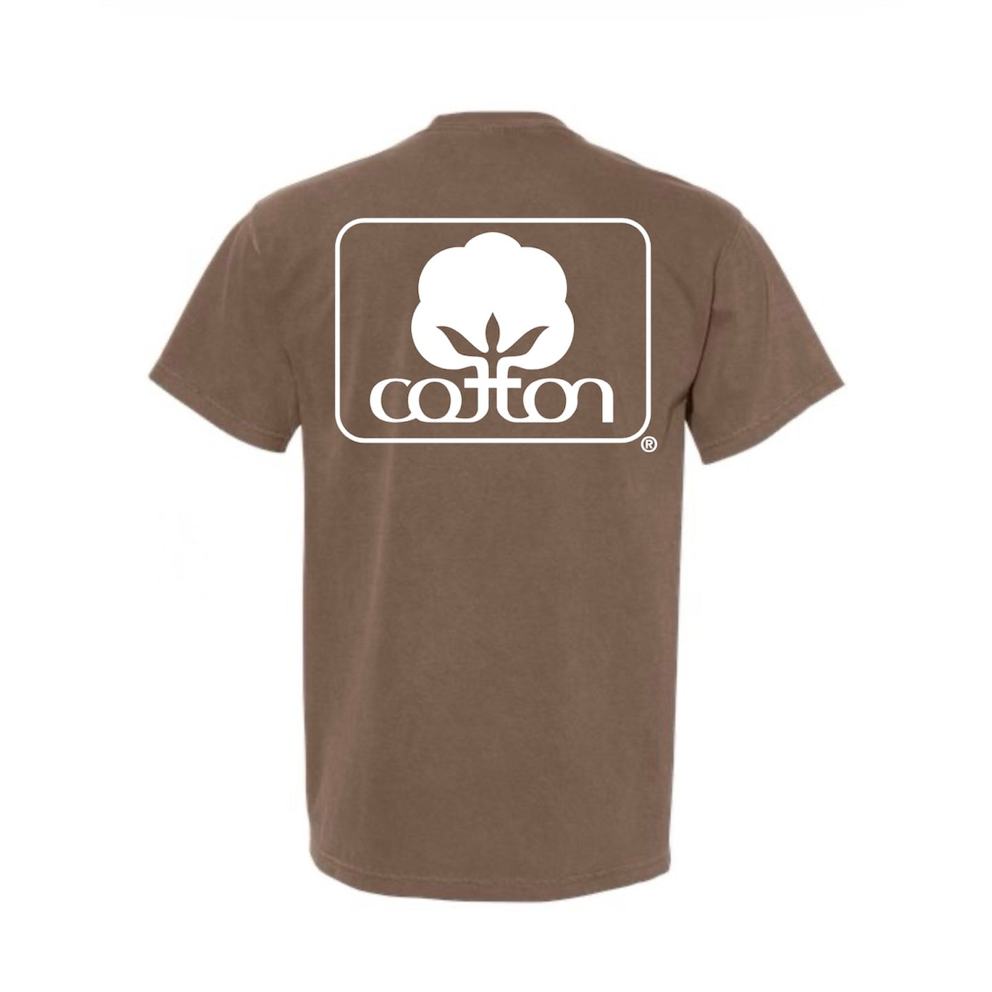 Brown Pocket T-Shirt