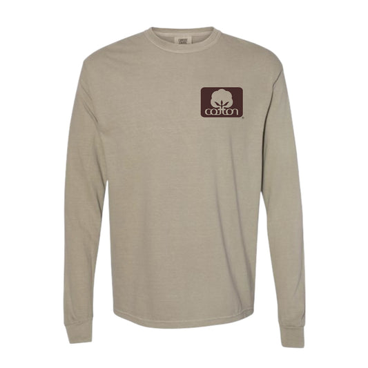 Sandstone/Brown Long Sleeve T-Shirt
