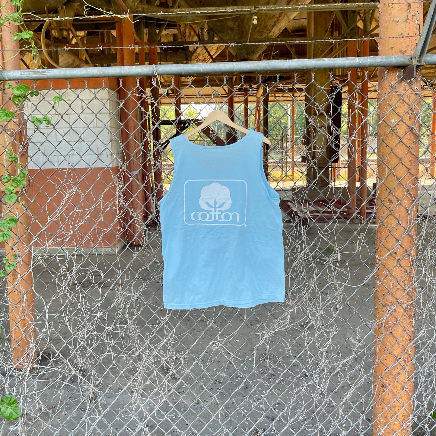 Seal of Cotton Tank - Chambray