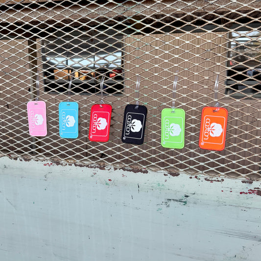 Seal of Cotton Luggage Tag