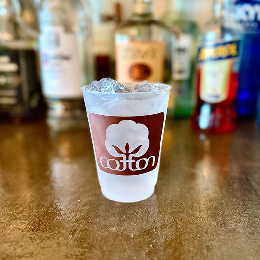 Seal of Cotton Frosted Cup Stack