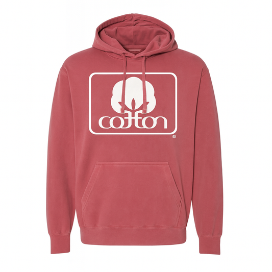 Seal of Cotton Crimson Hoodie