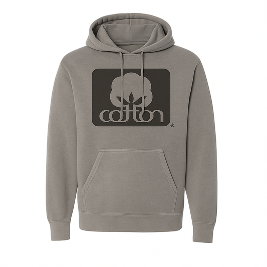 Seal of Cotton Grey Hoodie