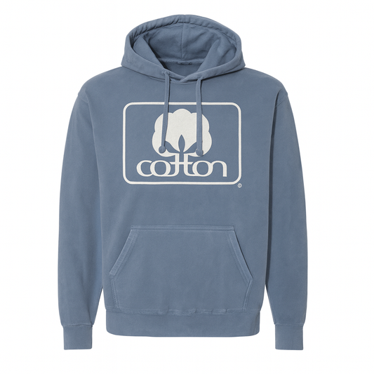 Seal of Cotton Blue Jean Hoodie