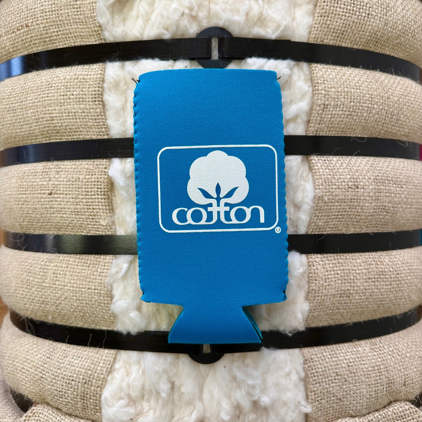 Seal of Cotton Slim Can Koozie