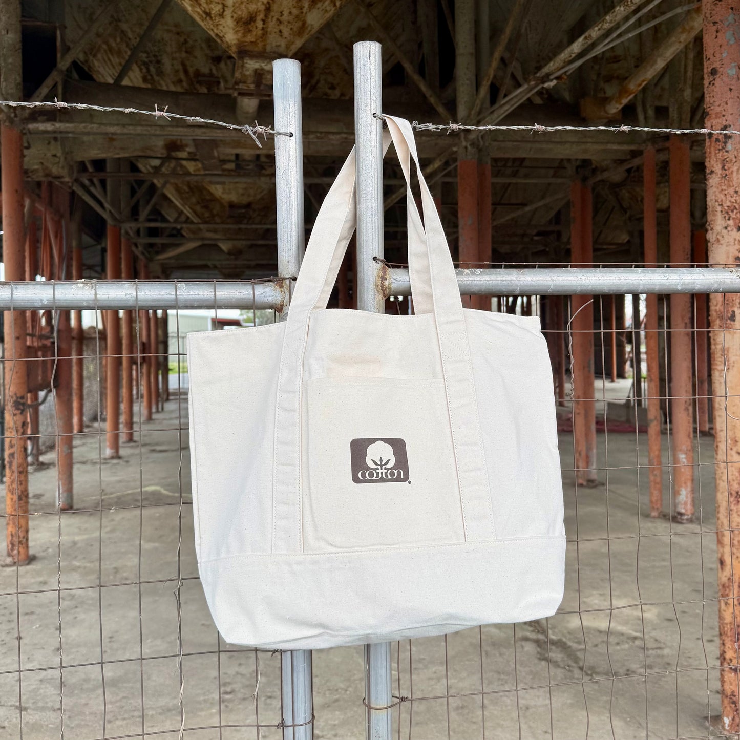 Seal of Cotton Tote Bag