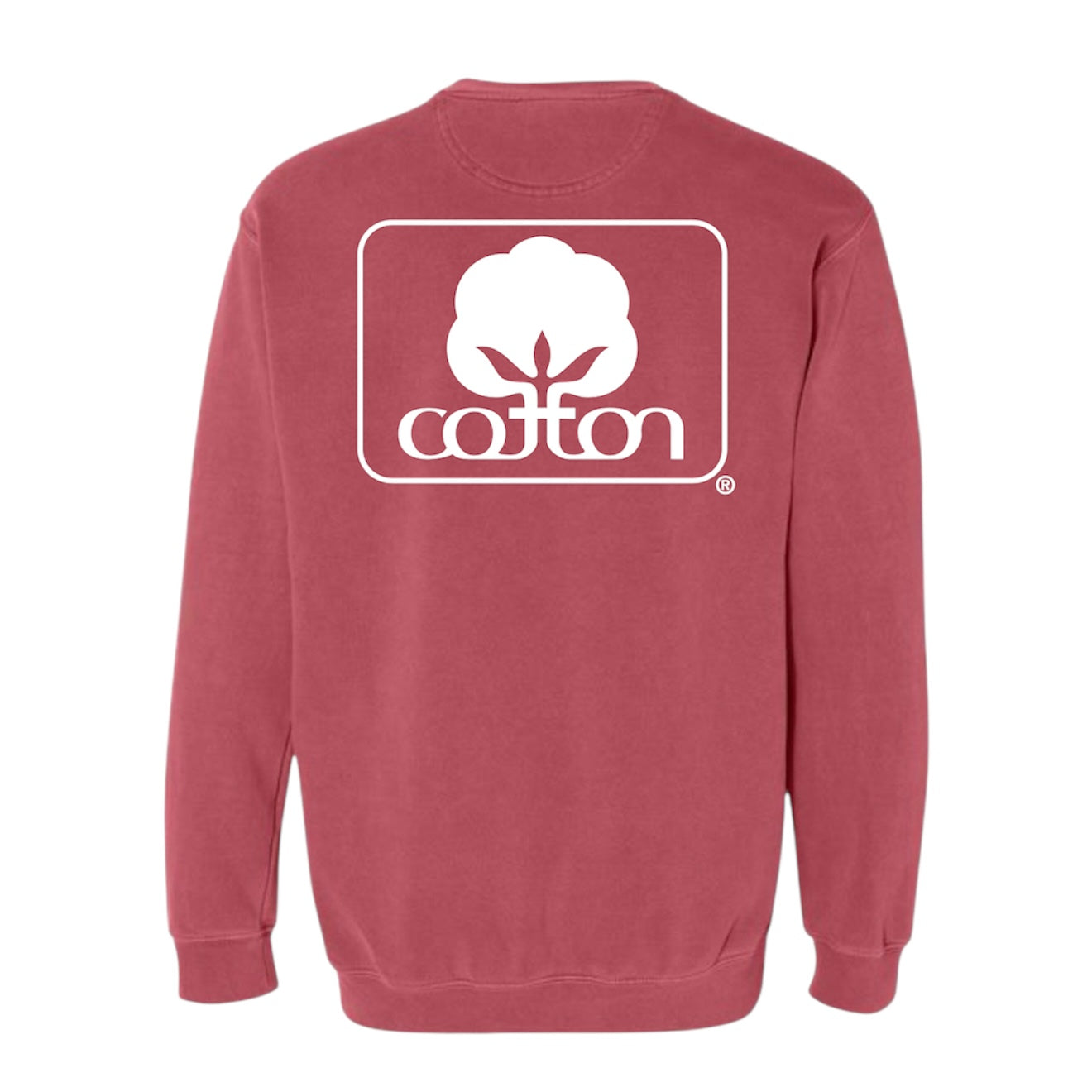 Seal of Cotton Crimson Sweatshirt