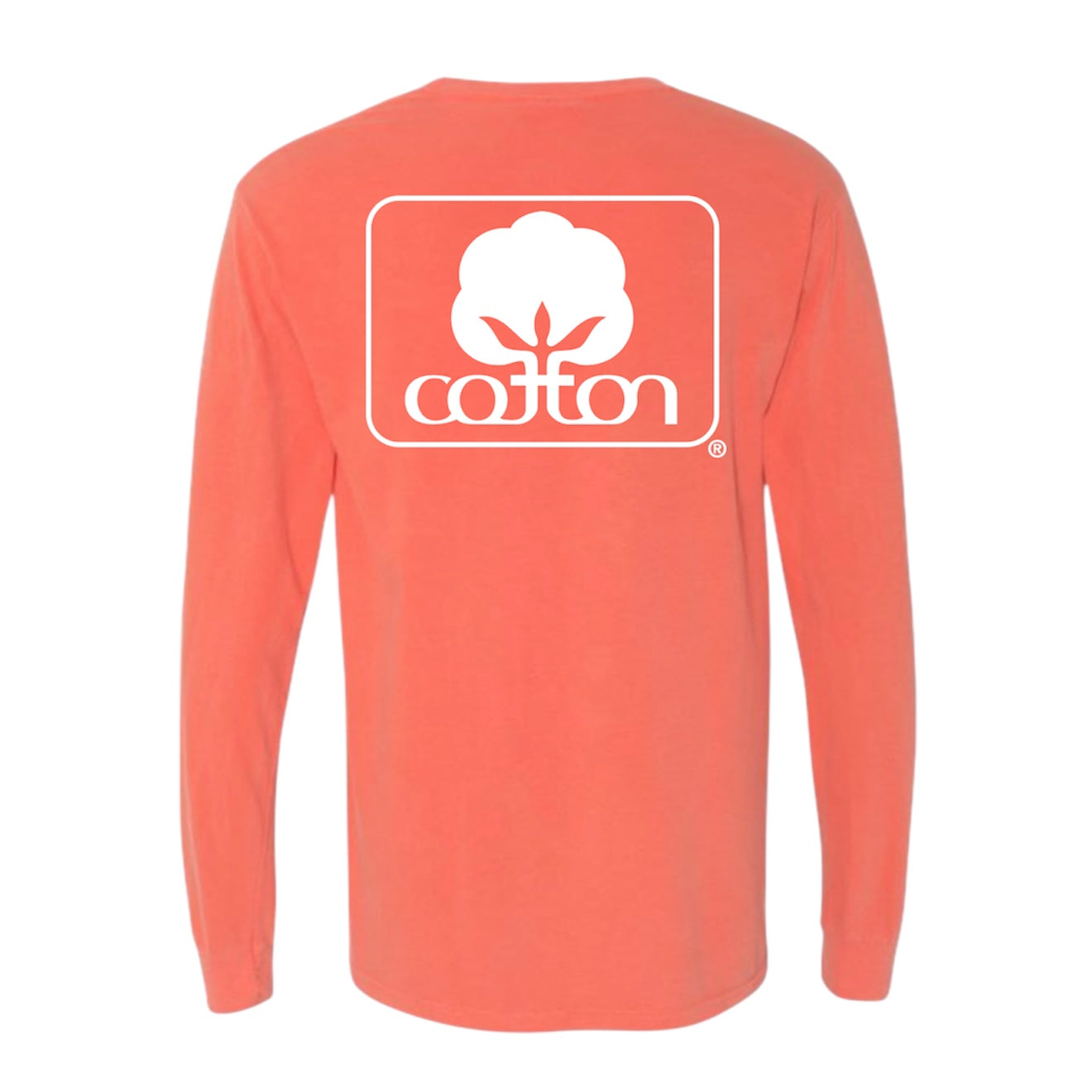 Bright Salmon Long Sleeve T-Shirt