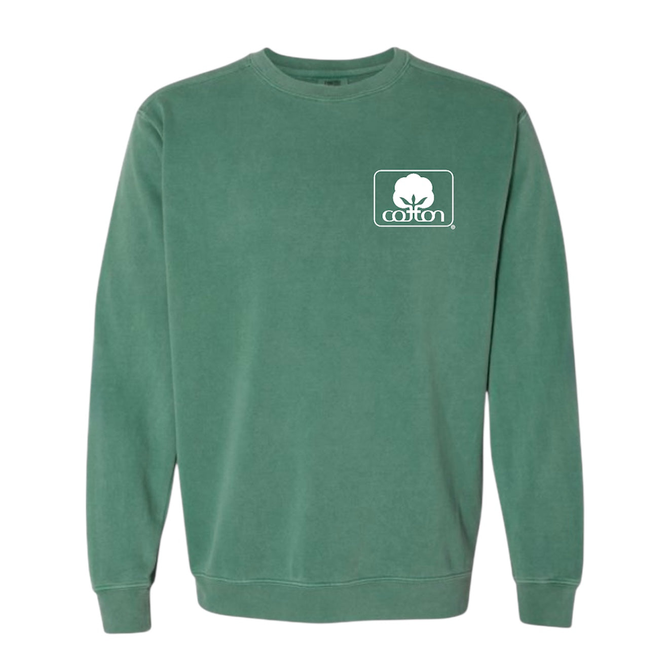 Seal of Cotton Light Green Sweatshirt