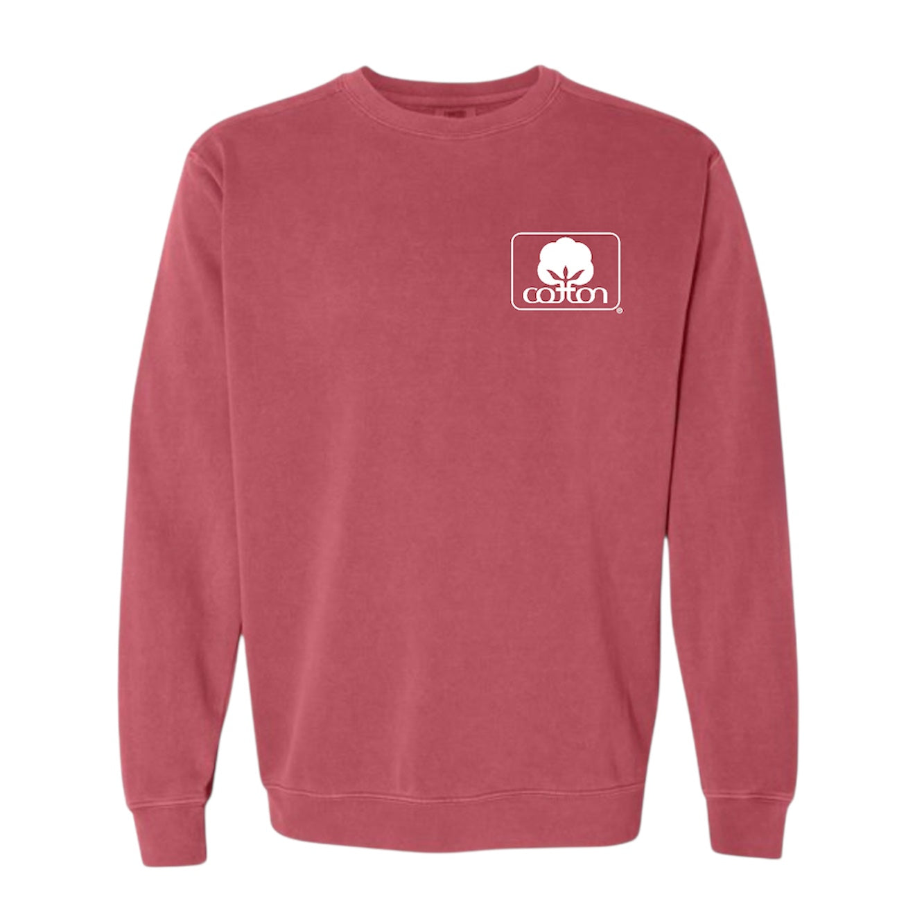 Seal of Cotton Crimson Sweatshirt