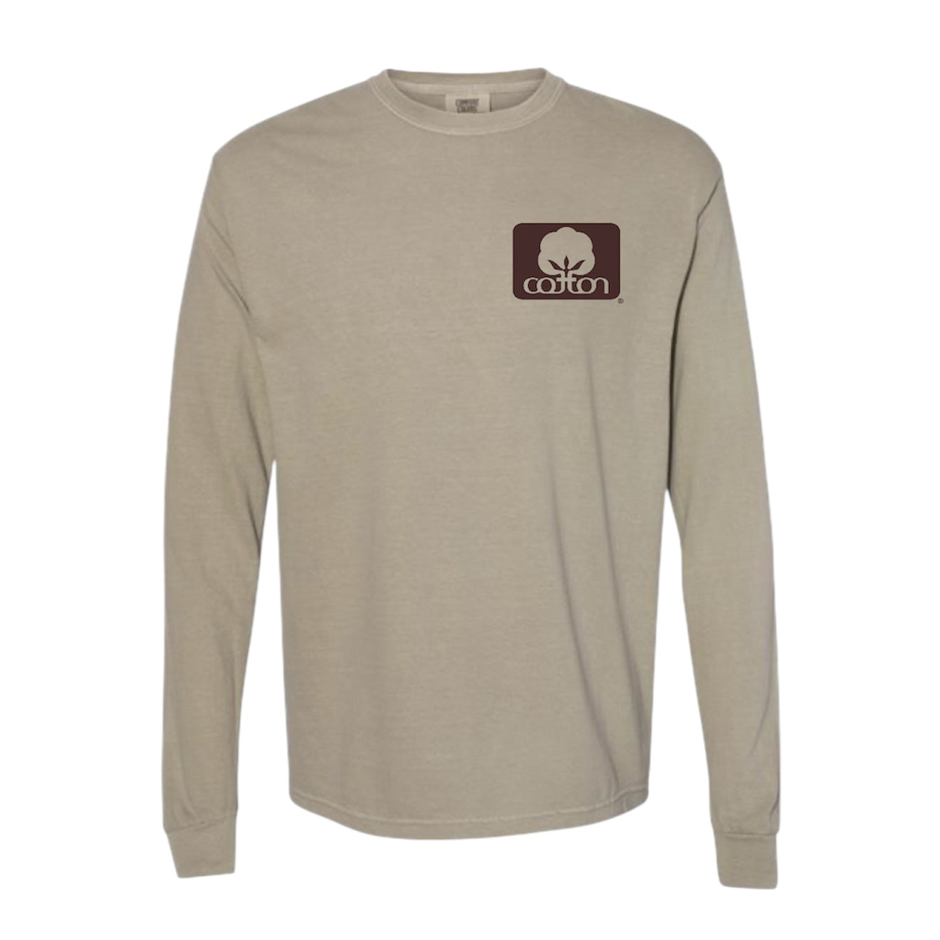 Sandstone/Brown Long Sleeve T-Shirt