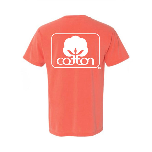 Bright Salmon Pocket T-Shirt