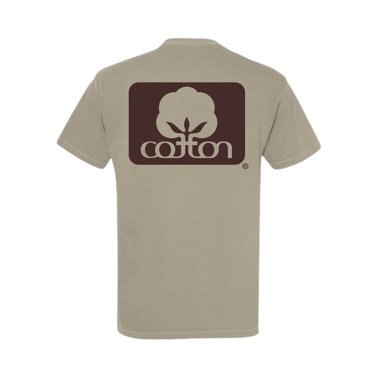 Sandstone/Brown Pocket T-Shirt