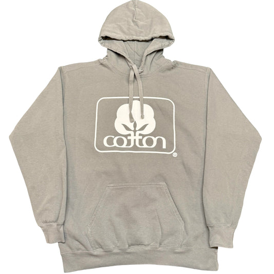 Seal of Cotton Hoodie - Grey