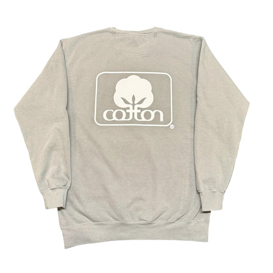 Seal of Cotton Sweatshirt - Grey